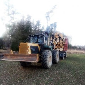 foto harvestor LKT 120 +přívěs