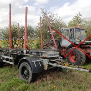 foto harvestor LKT 120 +přívěs