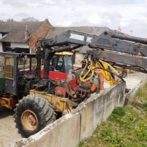 foto harvestor LKT 120 +přívěs