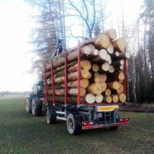 foto harvestor LKT 120 +přívěs