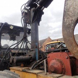 foto harvestor LKT 120 +přívěs