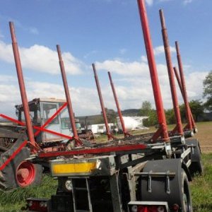 foto harvestor LKT 120 +přívěs